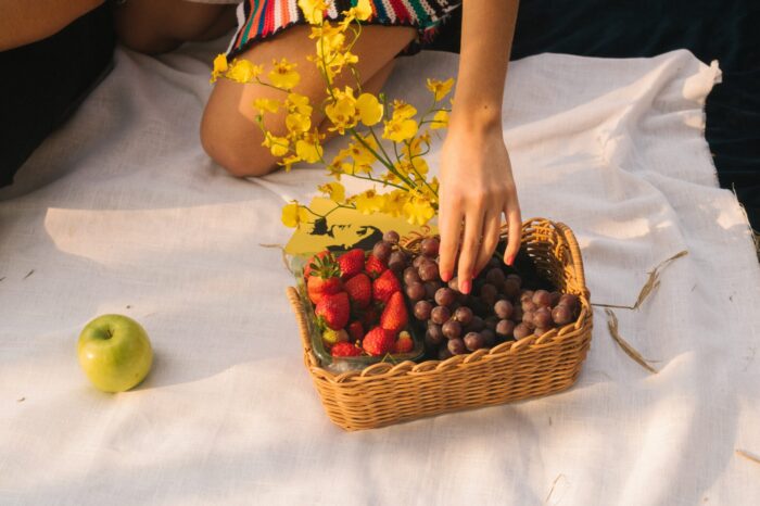Complementos encantadores para cestas de frutas a domicilio