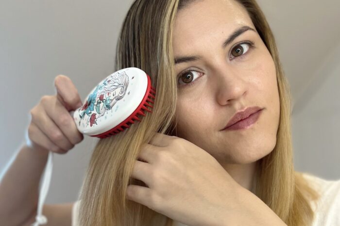 #Review Testando el Cepillo DESENREDA Y ESCURRE - POTENCIA LA MASCARILLA Casalfe